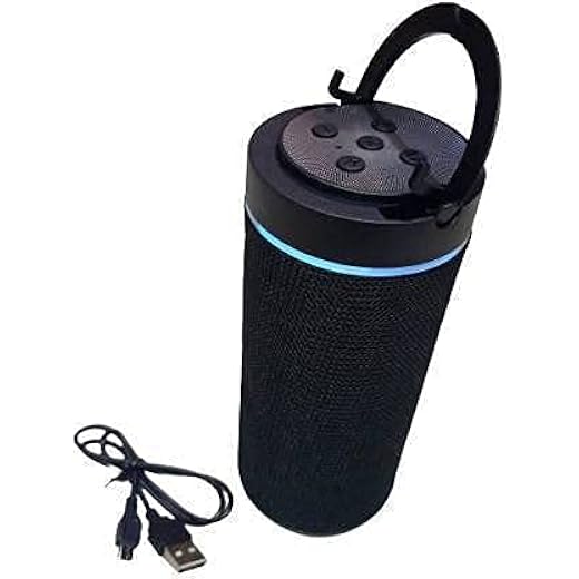 Drumstone Bluetooth Speaker with LED Light