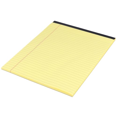 Bloc-notes jaunes A4 double face MUKSEUT pour optimiser l'espace d'écriture au travail