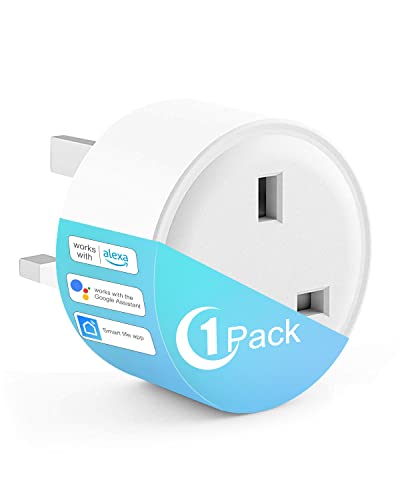Maxesla 16A Smart Plug with Energy Monitoring, WiFi Outlet Smart Sockets Alexa Accessories with Timing, Remote Control, Alexa, Google Home, IFTTT, TUYA Smart Plug Smart Life, No Hub Required(1 Pack) Maxesla 16A Smart Plug with Energy Monitoring, WiFi Outlet Smart Sockets Alexa Accessories with Timing, Remote Control, Alexa, Google Home, IFTTT, TUYA Smart Plug Smart Life, No Hub Required(1 Pack)