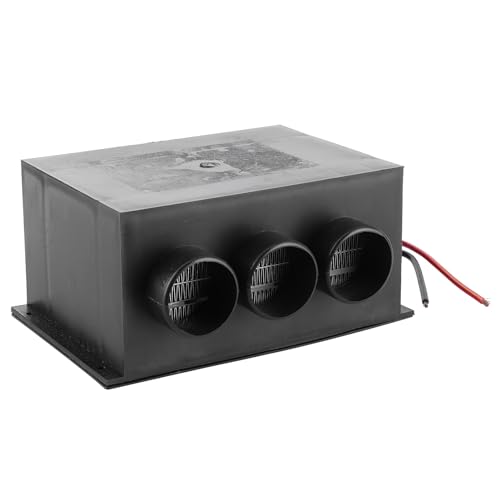 HELEVIA 12V Car Heater, Portable Heater Fan, Defogger with PTC Ceramic Heating, Winter Windshield Demister for Car, Trucks, Boats