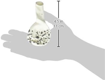Amscan "Day in Paris" Printed Party Latex Balloons, 6 Ct., Multicolor, One Size - 110358