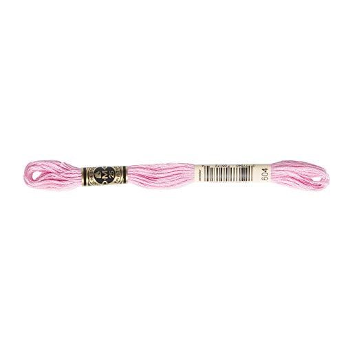 Image of DMC 6-Strand Embroidery Cotton Floss, Light Cranberry