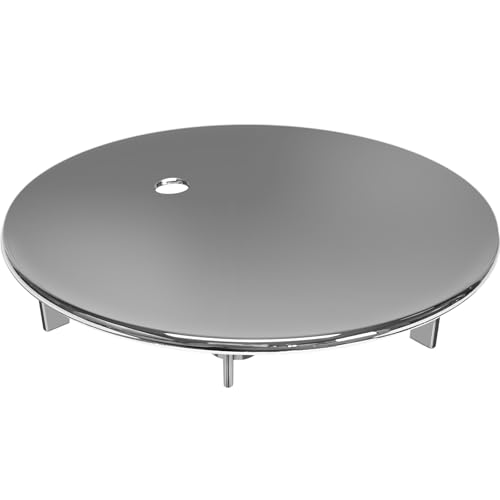 Coperchio per scarico doccia, 112 mm, cromato per Viega 6958.99