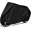 unibelin Housse de Protection Moto Couverture Imperméable 190T Housse de Moto Couverture la Pluie, la Neige, la poussière, Anti-UV Couvre-Moto pour Moto Scooter avec Sac 245 * 105 * 125cm – Noir