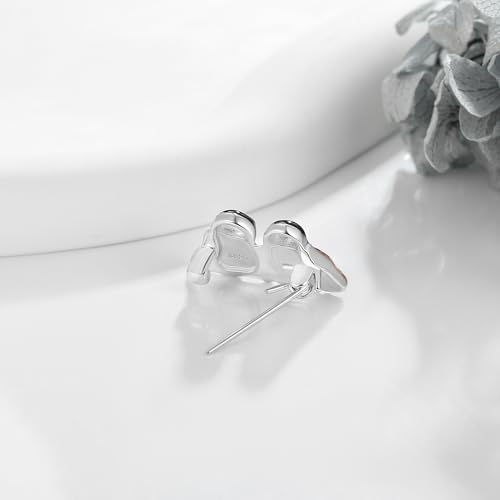 Image of Butterfly /Dragonfly /Penguin /Ghost Pin Butterfly Brooches Sterling Silver Butterfly Christmas Jewelry For Women Sister