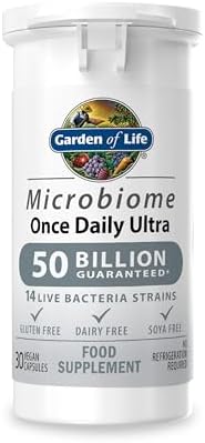 Garden of Life Microbiome Probiotics Once Daily Ultra Supplements...