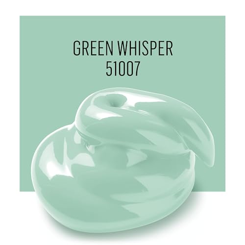 Image of FolkArt Acrylic Craft Paint, Green Whisper 2 fl oz Premium Matte Finish Paint, Perfect For Easy To Apply DIY Arts And Crafts, 51007