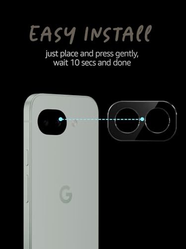 Image of Lensarmor Compatible with Google Pixel 10a Camera Lens Protector (1 Pack) - Premium 9H Tempered Glass, Military-Grade Protection, Ultra-Clear Transparency & Case-Friendly Design