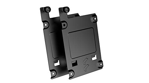 Fractal Design SSD Bracket Kit - Typ B schwarz - Diese Halterung ermöglicht die Nahtlose Integration von SSDs, und bietet so eine effiziente Speicherlösung für jeden Gaming- oder Arbeits-PC.