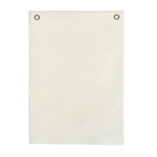 Canvas Banner Hanging Flag Banner for Nursery and Playroom Wall Décor for Kids Trendy Room Décor for Boys and Girls (Blank-vertical)