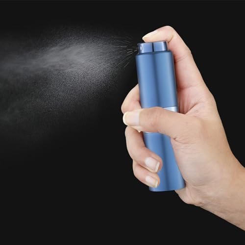 Image of 20ML Perfume Atomizer, Travel Cologne Spray Bottle, Mini Empty Sprayer Dispenser (Blue, 1PCS)