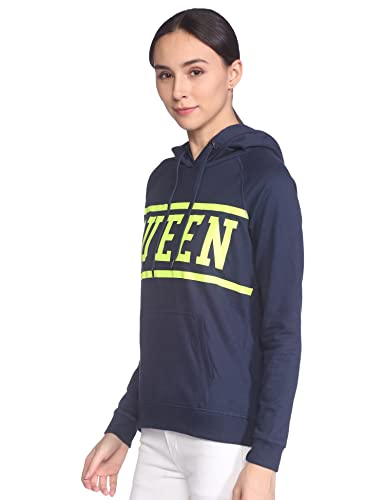 Image of Bon Organik Women's Cotton Hooded Neck Sweatshirt