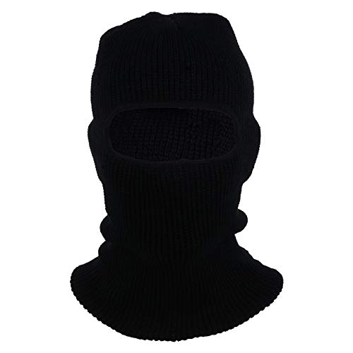 Amosfun Capa de Esqui Balaclava à Prova de Vento Boné à Prova de Vento Capa de Rosto de Lã Térmica A