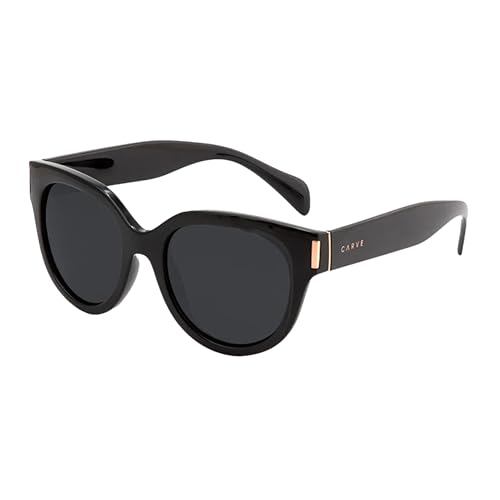 CARVE Vivian Trendy Cat Eye Sunglasses – Oversized Frames, Lightweight, 100% UV Protection, Cat 3 Lens, Effortless Style2