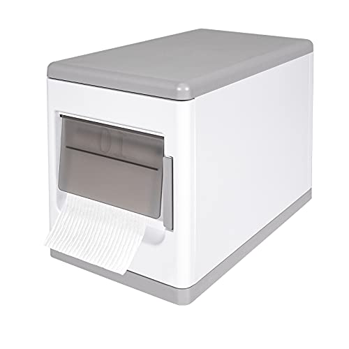 ASOBEAGE Portarrollos BañO, Portarrollos BañO Adhesivo, No Es Necesario Taladrar, Se Puede Montar En La Pared, Adecuado para El BañO, Sala De Estar, Cocina(6.54 x 11.18 x 6.97 in) Cover