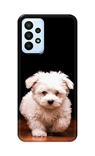 Image of PRINTFIDAA� Printed Hard Back Cover Case for Samsung Galaxy A23 4G | Samsung Galaxy A23 5G Back Cover (Puppy Dog) -2808