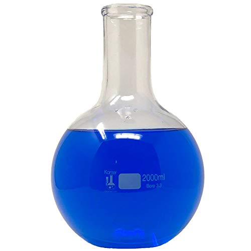 Fiole en verre Karter Scientific bouteille d'ébullition 1000 ml pour laboratoire