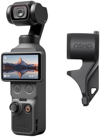 Osmo Pocket 4 Standard Combo 1 İnç CMOS Sensör ve 4K/240fps Video Kaydı, 3 Eksenli Görüntü Sabitleme, 2x Kayıpsız Zoom, 107 GB Dahili Hafıza