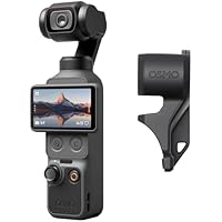 DJI Osmo Pocket 4 Standard Combo, Pocket Gimbal Vlog Camera, 1&Prime; CMOS & 4K/240fps, 3-Axis Stabilization, 2&times; Lossless Zoom, 107GB Built-in Storage, 2" Rotatable Screen, Video Camera for Photography