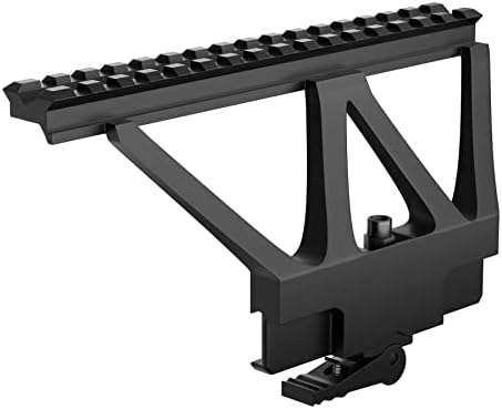 AGGXPF Red Dot Scope Mount Single Picatinny Weaver Scope Mount for Red Dot Sight, Optics and Accessories, Full Size Scope Rail Riser Mount for Scopes