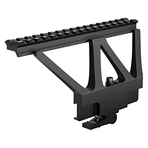 Jimtyee Red Dot Scope Mount 20mm Single Picatinny Weaver Rail Scope Mount for Red Dot Sight Optics and Accessories,Full Size Scope Side Rail Riser Mount Cover