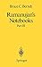 Ramanujans Notebooks: Part III (Pt. 3)