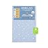 Simmons Kids Soothing Nights 3-inch Mini/Portable Crib Mattress - Sustainably Sourced Fiber Core - Waterproof - GREENGUARD Gold Certified (Non-Toxic) - Trusted