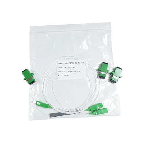 Répartiteur fibre optique PLC 1x2 anti-perte de signal SC APC monomode 1m