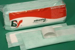 Bastos Viegas Adhesive Maternity Pads/Postnatal Sanitary Pad (Pack of 40)