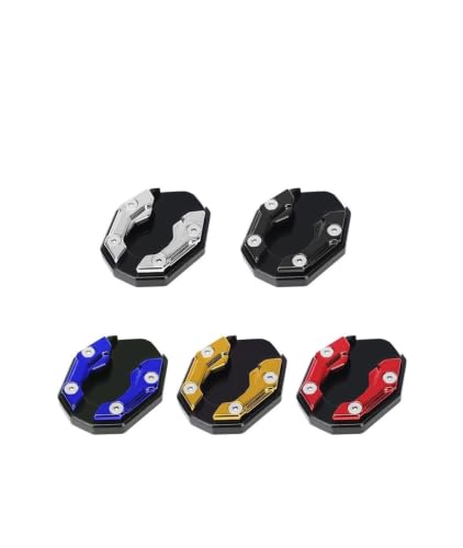 Accessoire de support de moto en alliage d'aluminium jaune : haute résistance et précision - 7