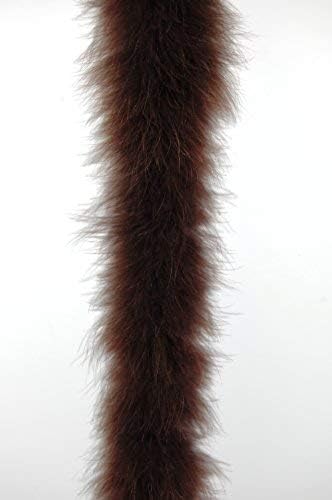 Marabou 2 Yards Long (72") 22 Grams - Brown