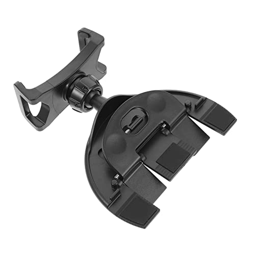 YOSADIER 1 Pieza Soporte de Teléfono para Coche con Montaje Ranura CD Soporte Rotatorio para Dispositivos Móviles Diseño Duradero y Práctico Negro
