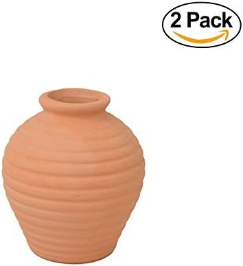 Aquarium Ceramic Pot Shrimp Spawning Cave Breed Shelter Ornament, 2-Pack