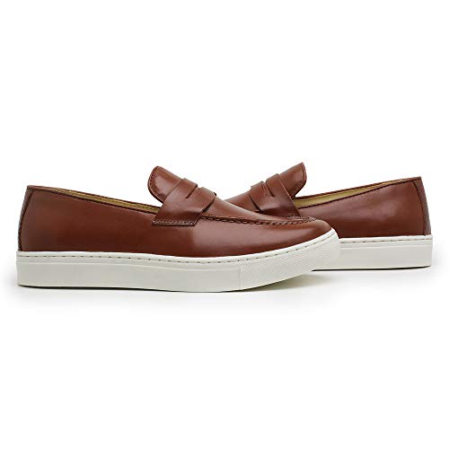 Sapato Mocassim Penny Loafer Gravata Wisk 41