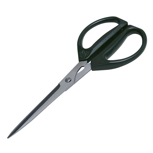 Joyce Chen Deluxe Unlimited Kitchen Scissors All Purpose Kitchen Shears with Japanese Stainless Steel Blades, 8-inch Overall Length, Dark Olive