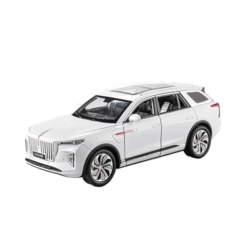 Hongqi E-HS9 miniature 1/24 en alliage moulé avec détails sonores et lumineux réalistes