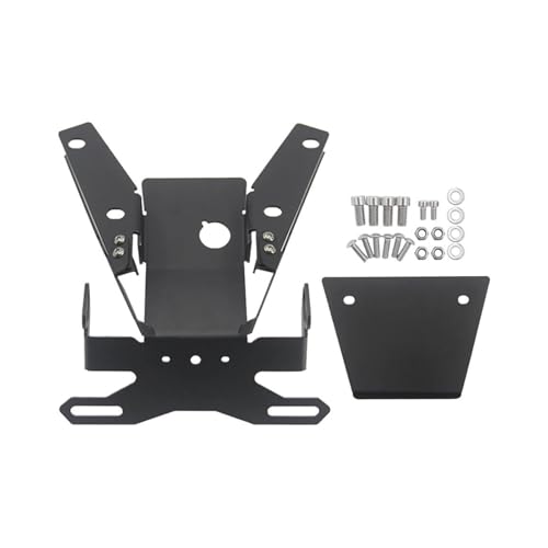 �o�C�N�i���o�[�v���[�g�X�e�[ �p XADV 750 2021-2024 �I�[�g�o�C�̃i���o�[�v���[�g�z���_�[�u���P�b�g���A�e�[�� Tidy �t�F���_�[�G���~�l�[�^�[ MUBUKVKGPA