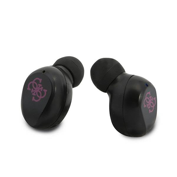Auriculares ajustables Guess Bluetooth 5.3 para eliminar el dolor de orejas con sonido potente 4