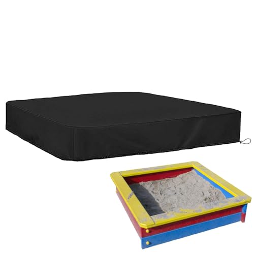 Couverture de bac à Sable - Housse de Sable pour bac à Sable pour, Bac Sable pour avec Couvercle | auvent de bac à Sable résistant à la poussière, à l'eau et à la déchirure pour Jouer