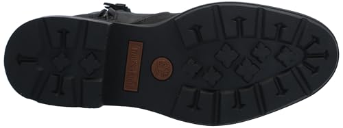 Timberland Timberland Women's Brimfield Mid Warm Lined Boot, Black Full Grain, 5.5 Wide