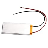 12V 24V Aluminum Heater Plate - 70x30x6MM Electric Thermistor for Constant Temperature Heating (50-270℃)(12V 230C 20-60W)