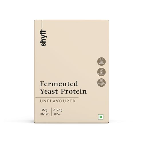 Image of SHYFT | Fermented Yeast Protein Unflavoured Travel Pack (7 X Single Serve Sachets) | 27g Protein | 6.25g BCAA | Easy to Digest | 2 Clean Ingredients | No Chemicals