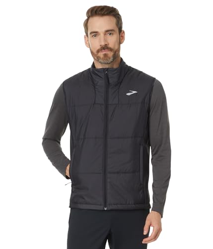 Brooks Mens Shield Hybrid Vest 3.0 Black Large