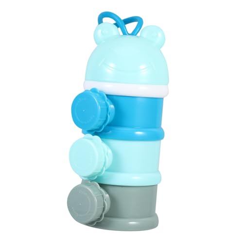 LOLIPPYY 粉ミルクボックス 保存容器 携帯用 包装容器 食品グレード 素材 授乳ツール スナックカップ オートミール ナッツ用 家 外出先 使用可能