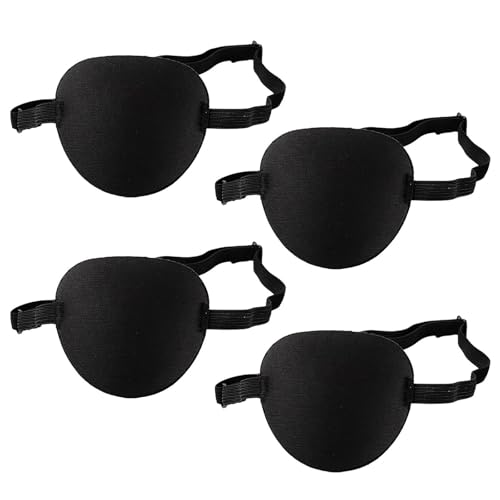 YSDYY 4 Pezzi con Occhi Singoli con Occhi Connessi, Maschera per Gli Occhi di Allenamento per Strabismo, Accessori per La Protezione agli Occhi del Sonno, Adatti Ad Adulti E Bambini.