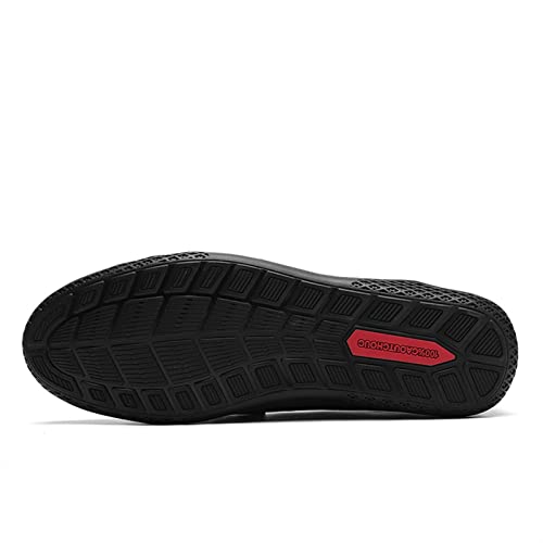 Loafers for Men Penny Loafer PU Stitching Details Round Toe Comfortable Anti-Slip Flexible Party Outdoor Slip On4