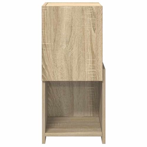 Estantería de pie de madera para decorar rincones del salón 7