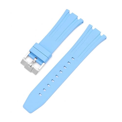 [-ł] 26mm \tg FKM tbfS XgbvAAP I[f} sQ CI[N 15400/15500/26331 XeXX`[ o^tC obN EHb`ohƌ݊(Light blue)