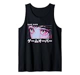 Pastel Goth Girl Glitch Anime GAME OVER Vaporwave...