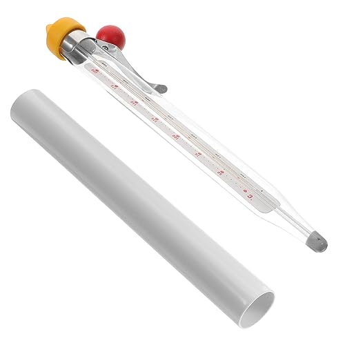 Cabilock Kitchen Thermometer for Cooking Candy Thermometer Glass Portable Digital Thermometer for Oil Frying